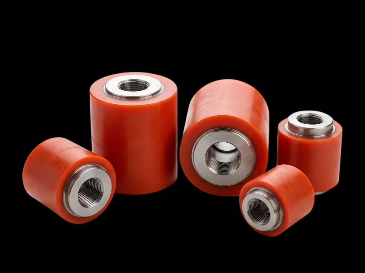 Cast polyurethane bush / bushing component